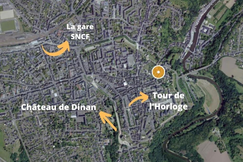 Saint Sauveur Leilighet Dinan Eksteriør bilde